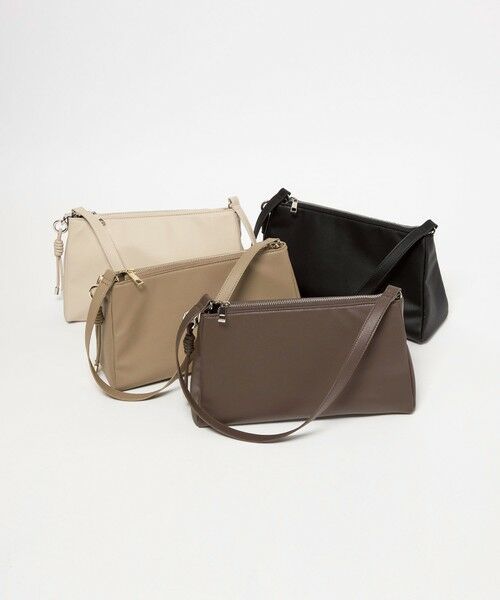 green label relaxing / グリーンレーベル リラクシング ショルダーバッグ | ＜PARTE＞2WAY スクエア ショルダーバッグ はっ水 | 詳細25
