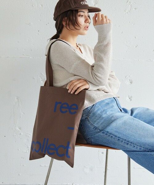 green label relaxing / グリーンレーベル リラクシング トートバッグ | 【WEB限定】＜REE-COLLECT＞トートバッグ / サブバッグ / エコバッグ | 詳細1