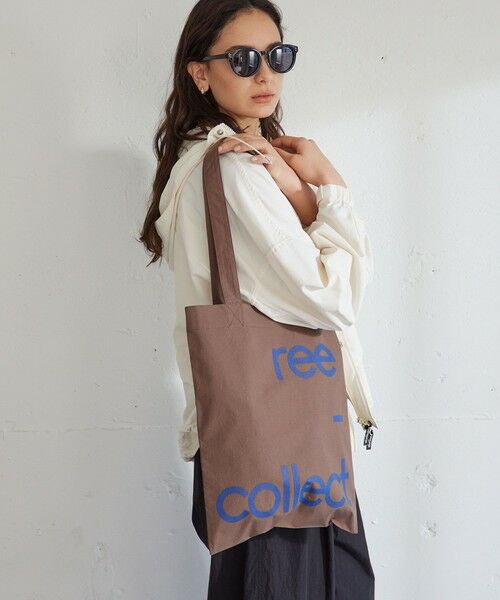 green label relaxing / グリーンレーベル リラクシング トートバッグ | 【WEB限定】＜REE-COLLECT＞トートバッグ / サブバッグ / エコバッグ（MD.BROWN）
