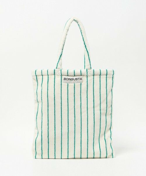 green label relaxing / グリーンレーベル リラクシング トートバッグ | ＜BONGUSTA＞トートバッグ（ストライプ） | 詳細3
