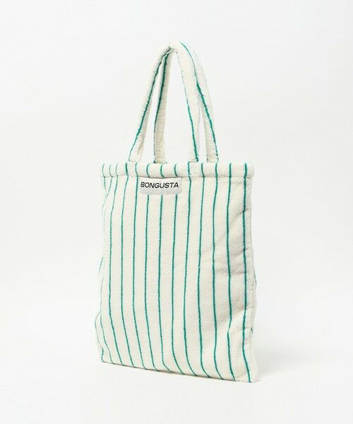 green label relaxing / グリーンレーベル リラクシング トートバッグ | ＜BONGUSTA＞トートバッグ（ストライプ） | 詳細4