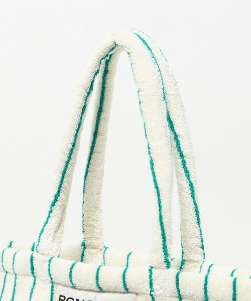 green label relaxing / グリーンレーベル リラクシング トートバッグ | ＜BONGUSTA＞トートバッグ（ストライプ） | 詳細5