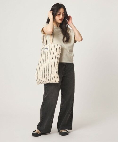 green label relaxing / グリーンレーベル リラクシング トートバッグ | ＜BONGUSTA＞トートバッグ（ストライプ） | 詳細15