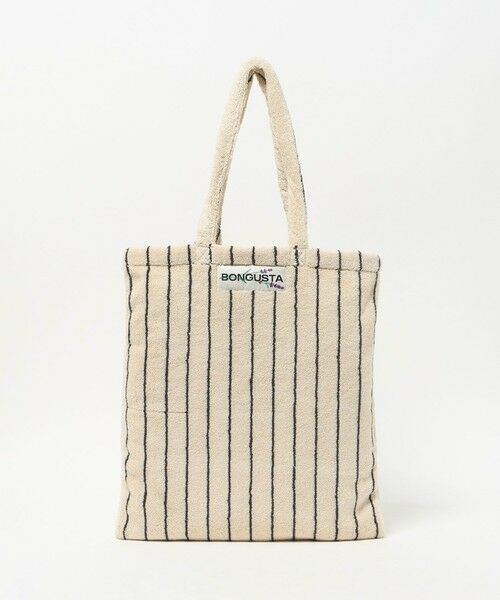 green label relaxing / グリーンレーベル リラクシング トートバッグ | ＜BONGUSTA＞トートバッグ（ストライプ）（CREAM）