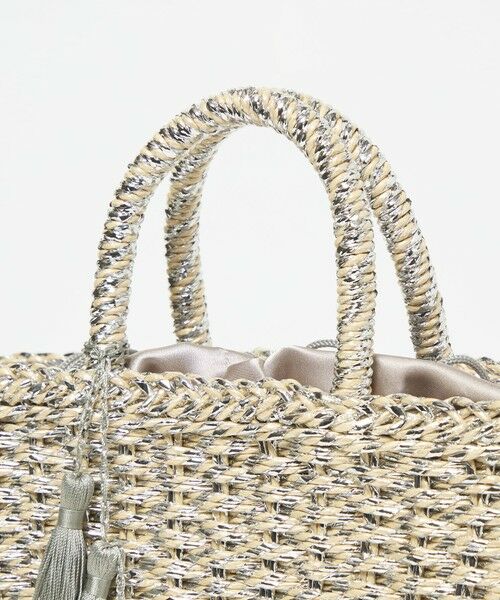 green label relaxing / グリーンレーベル リラクシング かごバック | 2WAY メタリック ペーパーカゴバッグ | 詳細14