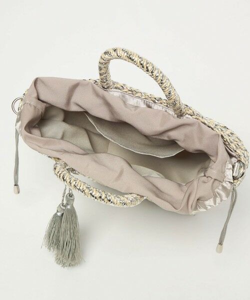 green label relaxing / グリーンレーベル リラクシング かごバック | 2WAY メタリック ペーパーカゴバッグ | 詳細16