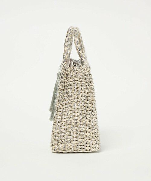 green label relaxing / グリーンレーベル リラクシング かごバック | 2WAY メタリック ペーパーカゴバッグ | 詳細11