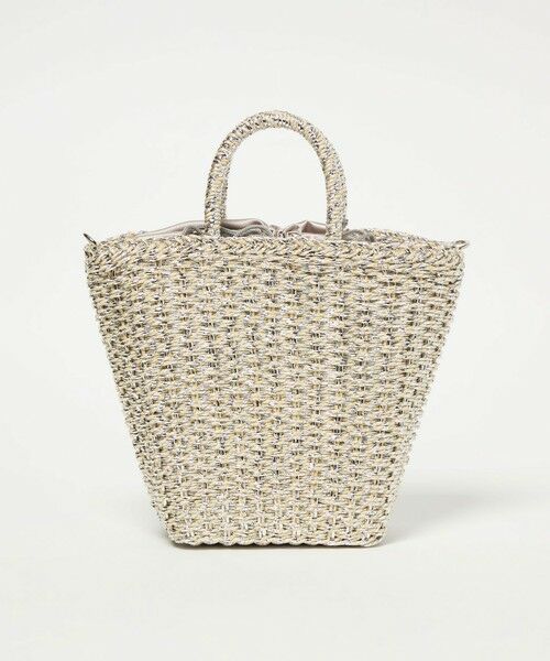 green label relaxing / グリーンレーベル リラクシング かごバック | 2WAY メタリック ペーパーカゴバッグ | 詳細12