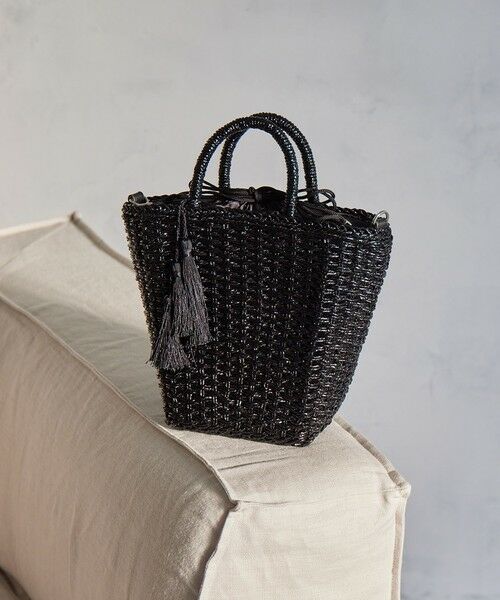 green label relaxing / グリーンレーベル リラクシング かごバック | 2WAY メタリック ペーパーカゴバッグ | 詳細20