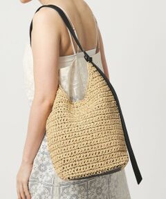 green label relaxing / グリーンレーベル リラクシング かごバック | ペーパーコード ショルダーバッグ