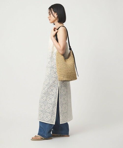 green label relaxing / グリーンレーベル リラクシング かごバック | ペーパーコード ショルダーバッグ | 詳細4