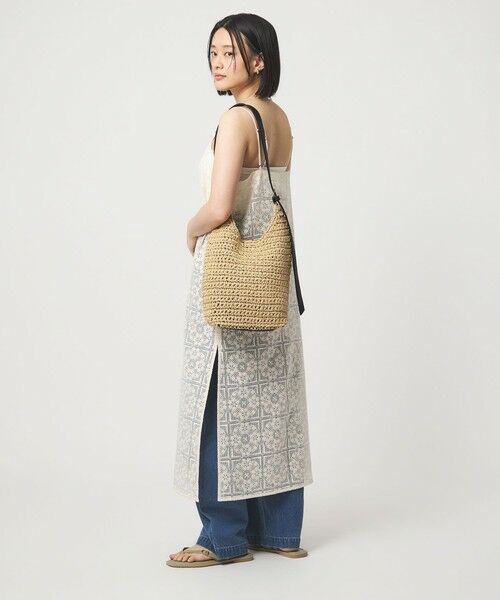 green label relaxing / グリーンレーベル リラクシング かごバック | ペーパーコード ショルダーバッグ | 詳細5