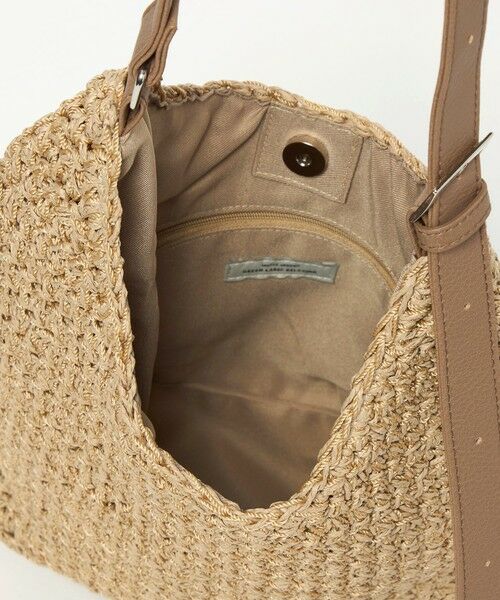 green label relaxing / グリーンレーベル リラクシング かごバック | ペーパーコード ショルダーバッグ | 詳細16