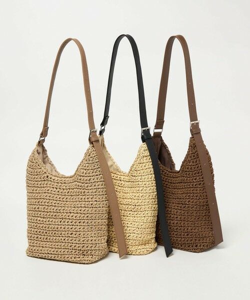 green label relaxing / グリーンレーベル リラクシング かごバック | ペーパーコード ショルダーバッグ | 詳細19