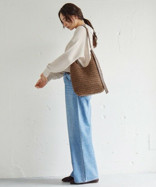 green label relaxing / グリーンレーベル リラクシング かごバック | ペーパーコード ショルダーバッグ | 詳細21