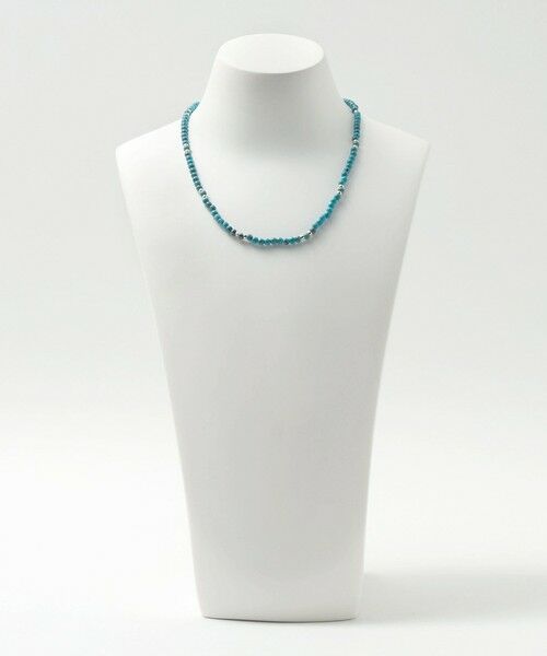 green label relaxing / グリーンレーベル リラクシング ネックレス・ペンダント・チョーカー | 3WAY ターコイズカラー＆コイン ネックレス | 詳細10