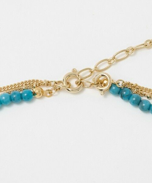 green label relaxing / グリーンレーベル リラクシング ネックレス・ペンダント・チョーカー | 3WAY ターコイズカラー＆コイン ネックレス | 詳細4