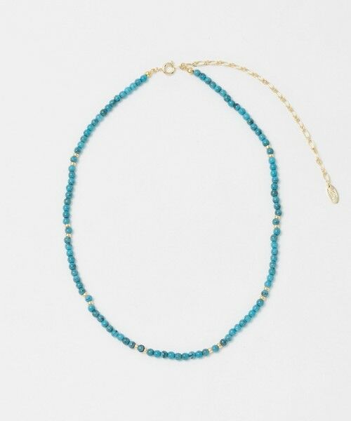 green label relaxing / グリーンレーベル リラクシング ネックレス・ペンダント・チョーカー | 3WAY ターコイズカラー＆コイン ネックレス | 詳細6