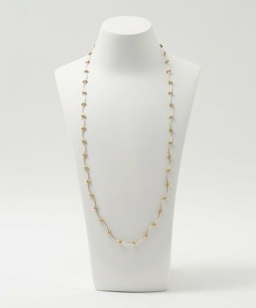 green label relaxing / グリーンレーベル リラクシング ネックレス・ペンダント・チョーカー | ボール＆バー デザインチェーン ネックレス | 詳細4