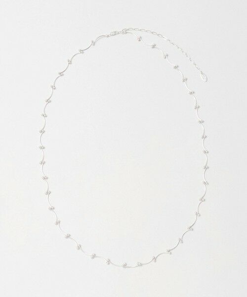 green label relaxing / グリーンレーベル リラクシング ネックレス・ペンダント・チョーカー | ボール＆バー デザインチェーン ネックレス（SILVER）
