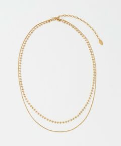 green label relaxing / グリーンレーベル リラクシング ネックレス・ペンダント・チョーカー | 3WAY ツブツブ 2連 ネックレス