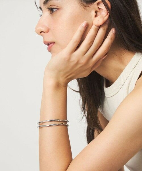 green label relaxing / グリーンレーベル リラクシング ブレスレット・バングル | ダブル ライン バングル 2 | 詳細5