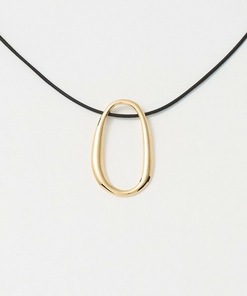 green label relaxing / グリーンレーベル リラクシング ネックレス・ペンダント・チョーカー | オーバルリング コード ネックレス 2 | 詳細1