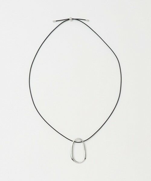 green label relaxing / グリーンレーベル リラクシング ネックレス・ペンダント・チョーカー | オーバルリング コード ネックレス 2（SILVER）