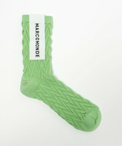green label relaxing / グリーンレーベル リラクシング ソックス | ＜MARCOMONDE＞ソックス（LIME）