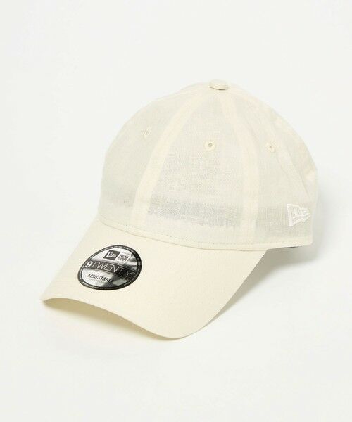green label relaxing / グリーンレーベル リラクシング キャップ | 【別注】＜NEW ERA＞920 コットン麻 キャップ（OFF WHITE）