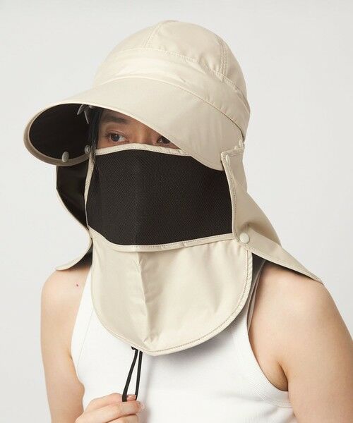 green label relaxing / グリーンレーベル リラクシング キャップ | 【WEB限定】＜Wpc.＞UVO 4WAY サンバイザー UVカット・はっ水（BEIGE）