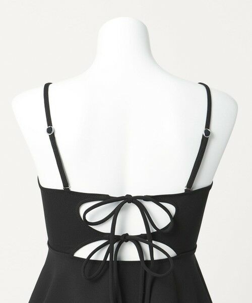 green label relaxing / グリーンレーベル リラクシング 水着・スイムグッズ | ジョーゼット風 ペプラムビスチェ&ショーツ スイムウェア / 水着 | 詳細6