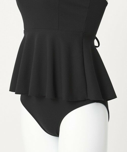 green label relaxing / グリーンレーベル リラクシング 水着・スイムグッズ | ジョーゼット風 ペプラムビスチェ&ショーツ スイムウェア / 水着 | 詳細8