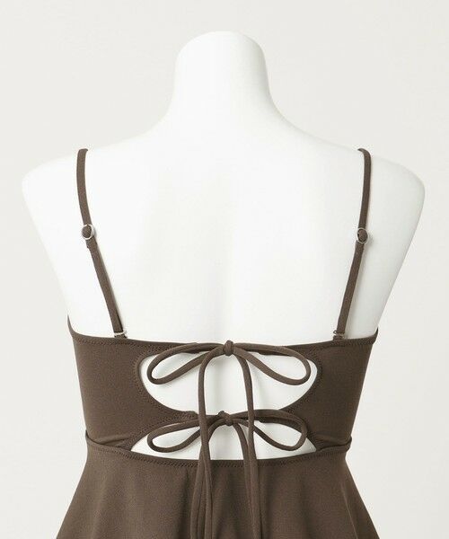 green label relaxing / グリーンレーベル リラクシング 水着・スイムグッズ | ジョーゼット風 ペプラムビスチェ&ショーツ スイムウェア / 水着 | 詳細15