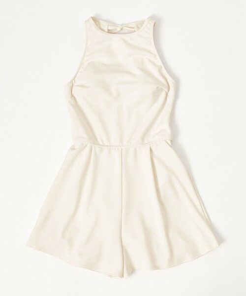 green label relaxing / グリーンレーベル リラクシング 水着・スイムグッズ | ジョーゼット風 バックオープン オールインワン スイムウェア / 水着 | 詳細2