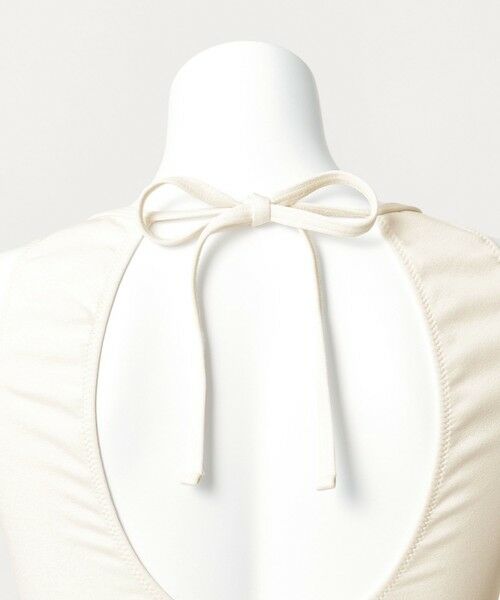 green label relaxing / グリーンレーベル リラクシング 水着・スイムグッズ | ジョーゼット風 バックオープン オールインワン スイムウェア / 水着 | 詳細5