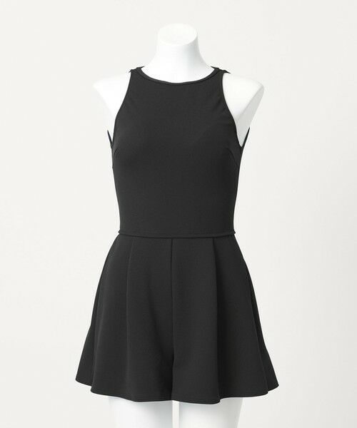 green label relaxing / グリーンレーベル リラクシング 水着・スイムグッズ | ジョーゼット風 バックオープン オールインワン スイムウェア / 水着 | 詳細9