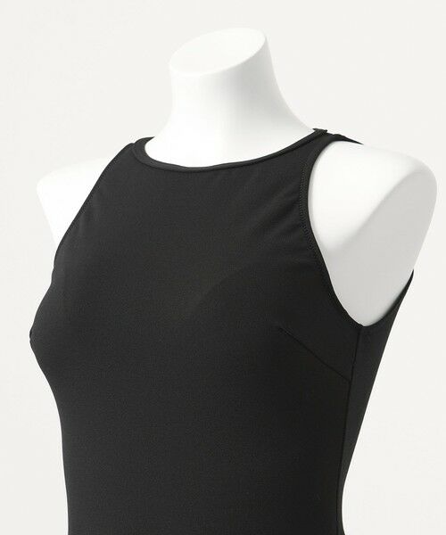 green label relaxing / グリーンレーベル リラクシング 水着・スイムグッズ | ジョーゼット風 バックオープン オールインワン スイムウェア / 水着 | 詳細10