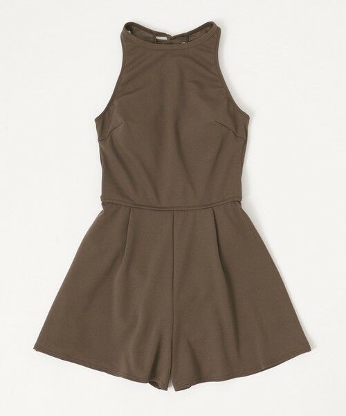 green label relaxing / グリーンレーベル リラクシング 水着・スイムグッズ | ジョーゼット風 バックオープン オールインワン スイムウェア / 水着 | 詳細22