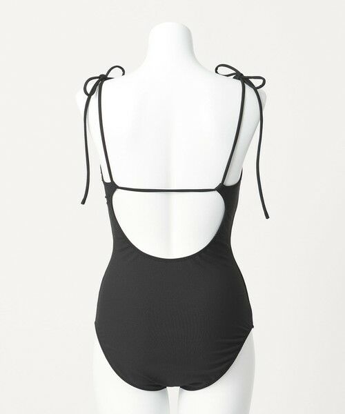 green label relaxing / グリーンレーベル リラクシング 水着・スイムグッズ | ハイネックWリボン ワンピース スイムウェア / 水着 | 詳細5