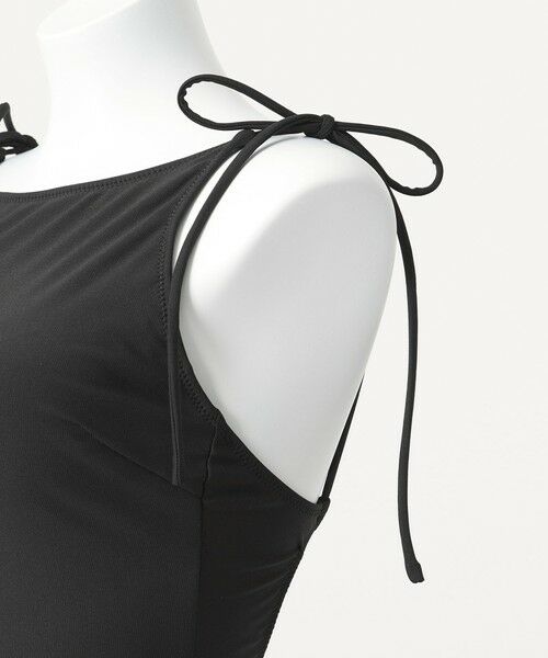 green label relaxing / グリーンレーベル リラクシング 水着・スイムグッズ | ハイネックWリボン ワンピース スイムウェア / 水着 | 詳細7