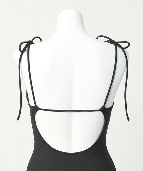 green label relaxing / グリーンレーベル リラクシング 水着・スイムグッズ | ハイネックWリボン ワンピース スイムウェア / 水着 | 詳細8