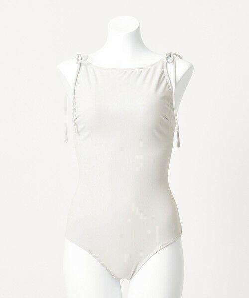 green label relaxing / グリーンレーベル リラクシング 水着・スイムグッズ | ハイネックWリボン ワンピース スイムウェア / 水着 | 詳細15