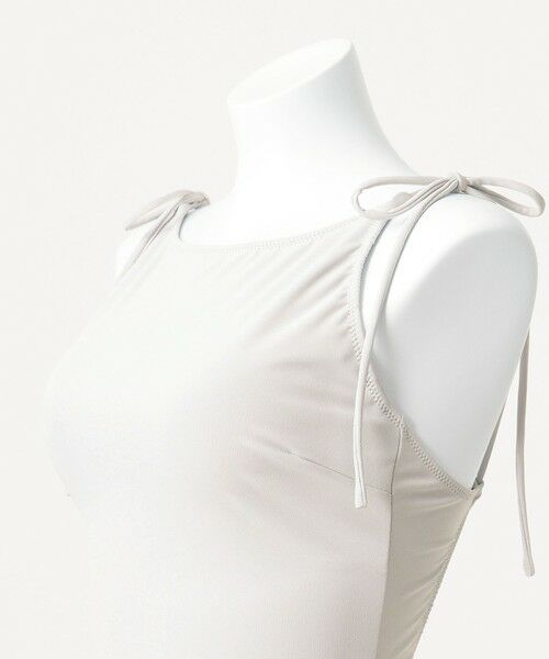 green label relaxing / グリーンレーベル リラクシング 水着・スイムグッズ | ハイネックWリボン ワンピース スイムウェア / 水着 | 詳細16