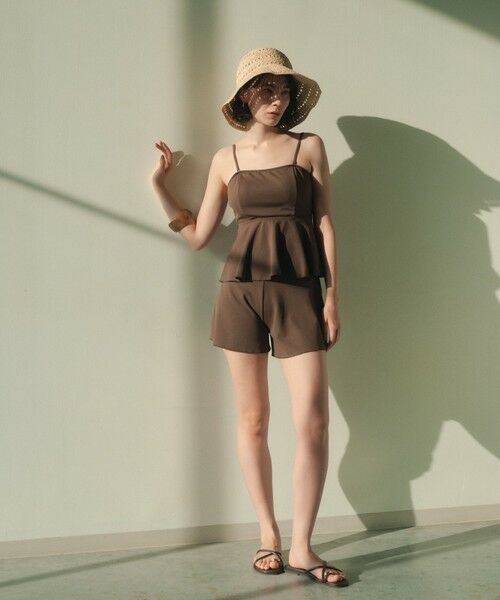 green label relaxing / グリーンレーベル リラクシング 水着・スイムグッズ | ジョーゼット風 サーフショーツ スイムウェア/ 水着 | 詳細9