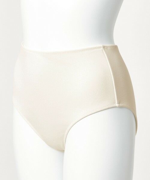 green label relaxing / グリーンレーベル リラクシング 水着・スイムグッズ | ジョーゼット風 ペプラムビスチェ オフホワイト スイムウェア / 水着 | 詳細11