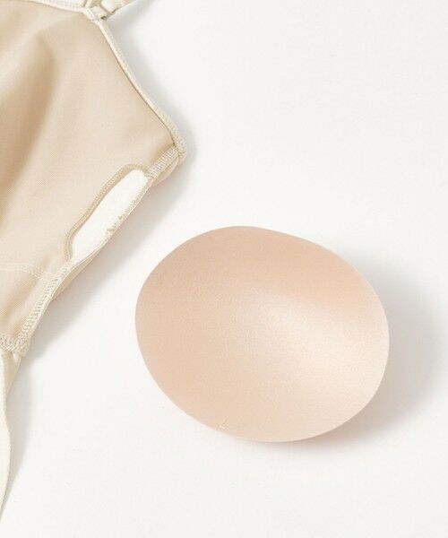 green label relaxing / グリーンレーベル リラクシング 水着・スイムグッズ | ジョーゼット風 ペプラムビスチェ オフホワイト スイムウェア / 水着 | 詳細13