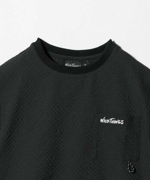 green label relaxing / グリーンレーベル リラクシング シャツ・ブラウス | 【別注】＜WILD THINGS＞ ポケット プルオーバー Tシャツ / キッズ 110cm-130cm | 詳細1