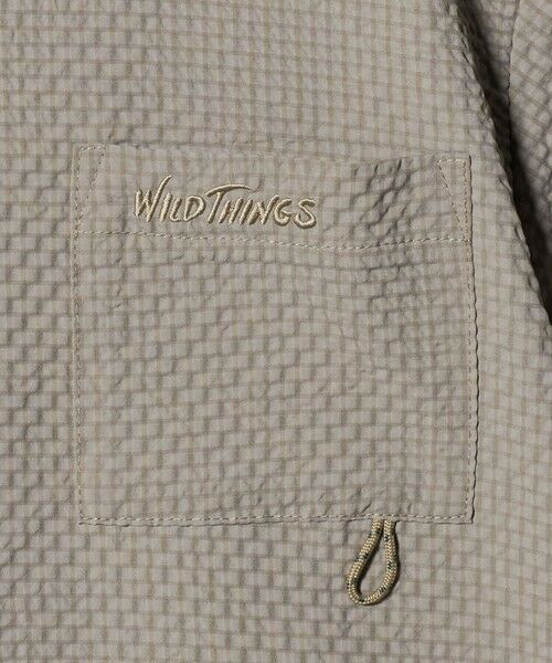 green label relaxing / グリーンレーベル リラクシング シャツ・ブラウス | 【別注】＜WILD THINGS＞ ポケット プルオーバー Tシャツ / キッズ 110cm-130cm | 詳細8