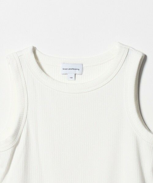 green label relaxing / グリーンレーベル リラクシング カットソー | メッシュTシャツ＋タンクトップ セット / キッズ  100cm-130cm | 詳細13